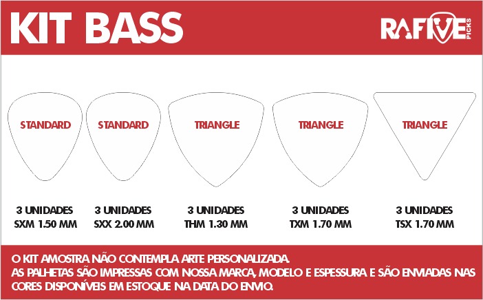 KIT DE AMOSTRAS BASS
