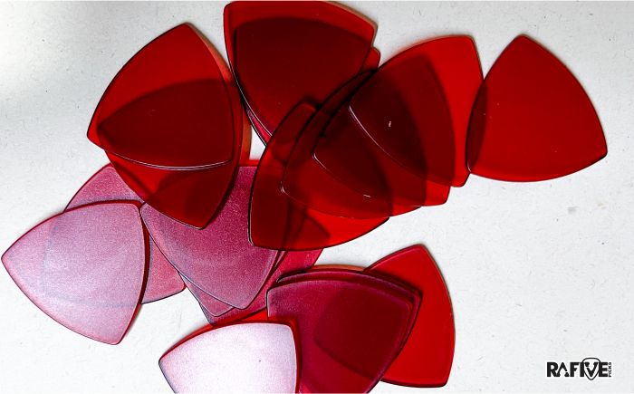 KIT 50 PALHETAS TRIANGLE TXM 1.70mm - Imagem 5